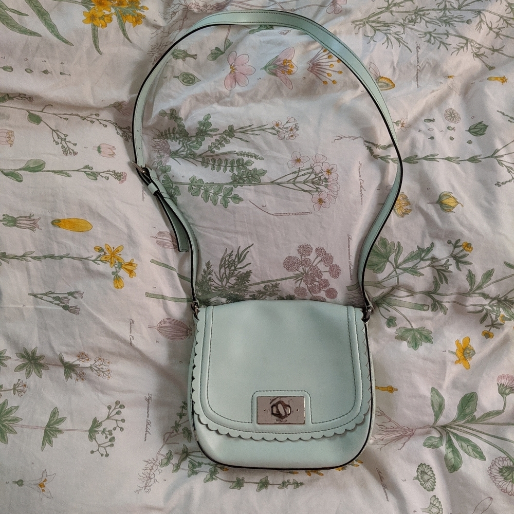 Kate Spade mint green purse